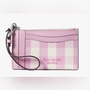 Kate Spade New York

MORGAN GINGHAM FIELD CARD CASE WRISTLET